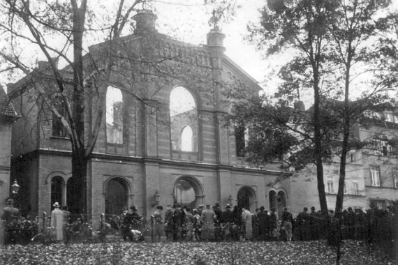 Zerstörte Große Synagoge