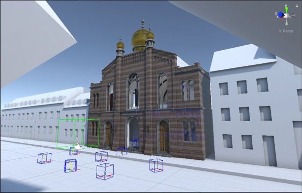 Externer Link: Virtuelle Rekonstruktion der Großen Synagoge